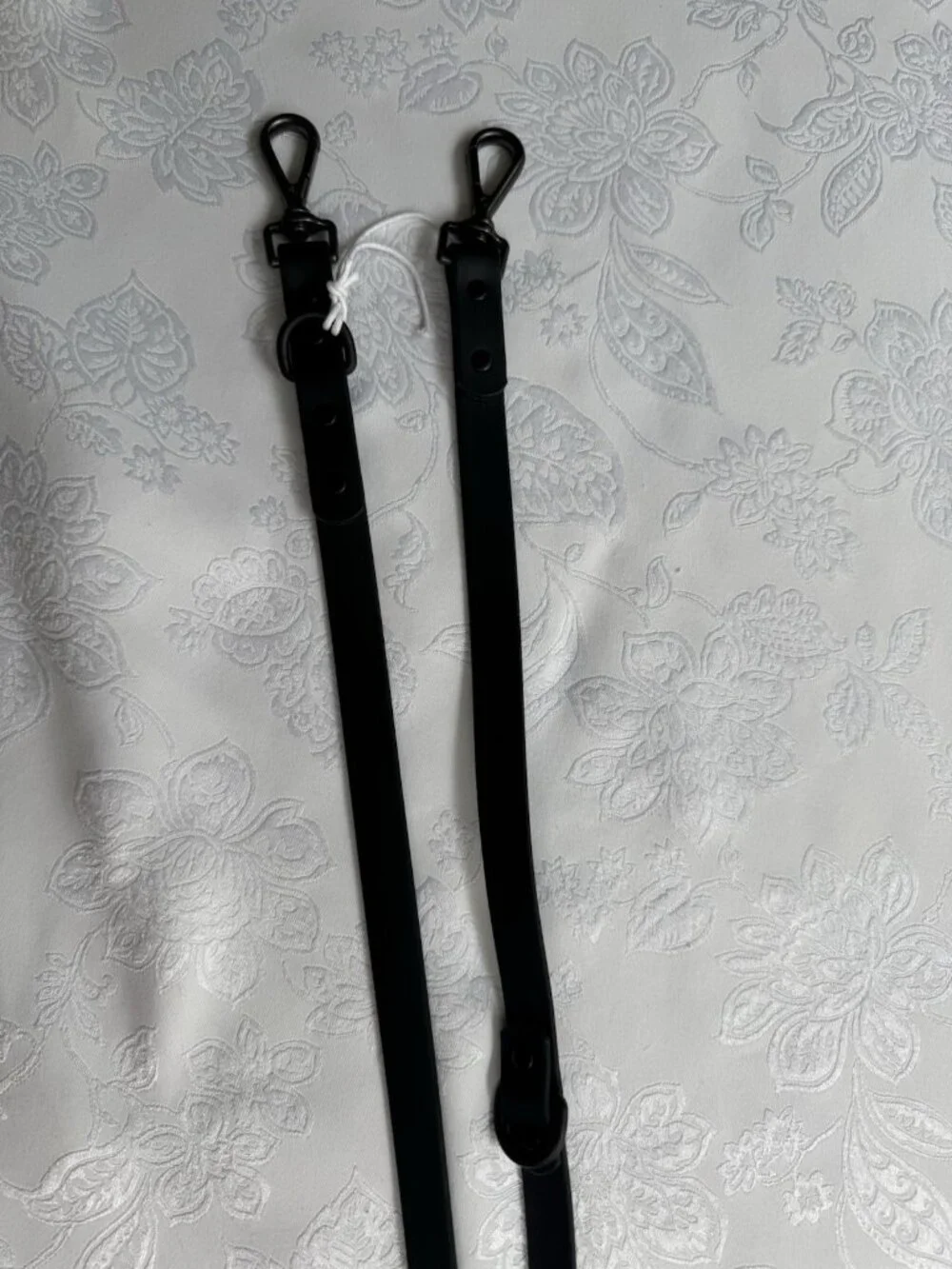 Wild One Black Rubberized Waterproof Adjustable Dog Leash Black 69.5